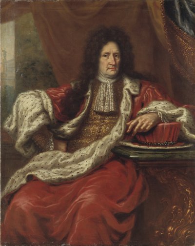 Erik Dahlbergh (1625-1703), radca królewski i marszałek polny autorstwa David Klöcker Ehrenstrahl