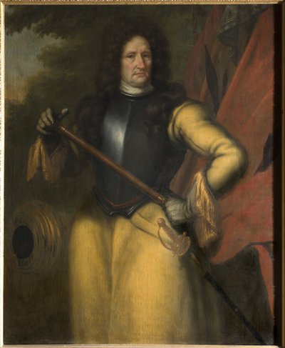 Erik Dahlbergh (1625-1703), Graf, Feldmarschall, Generalgouverneur, königlicher Rat autorstwa David Klöcker Ehrenstrahl