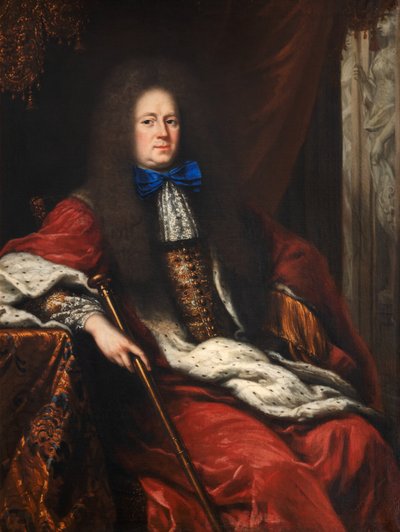 Johan Gabriel Stenbock (1640–1705), hrabia i radca królewski, 1690 r. autorstwa David Klöcker Ehrenstrahl