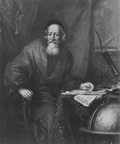 Johann Heinrich Voigt (1613-1691), astronom i matematyk, 1687 autorstwa David Klöcker Ehrenstrahl
