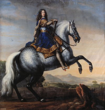 Szwedzki:  Portret konny Karola XI, króla Szwecji; tytuł: „ryttar” (etykieta QS:Lsv), Portret konny „etykieta QS:Len”, „Portret konny Karola XI, króla Szwecji” autorstwa David Klöcker Ehrenstrahl