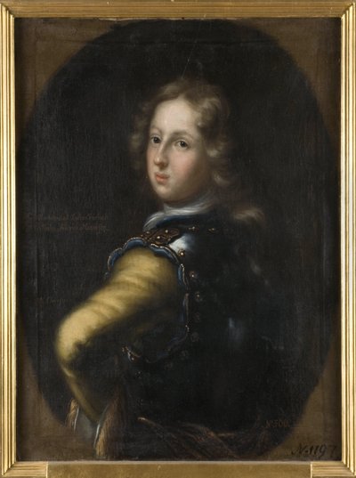 Charles III Guillaume de Bade Durlach - Portret margrabiego Karola III Wilhelma z Baden-Durlach (1679-1738), autorstwa Ehrenstrahla, Davida Klockera (1629-1698). Olej na płótnie. Wymiar : 83x67 cm. Muzeum Narodowe w Sztokholmie autorstwa David Klöcker Ehrenstrahl
