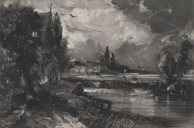 Młyn, 1829. autorstwa David Lucas