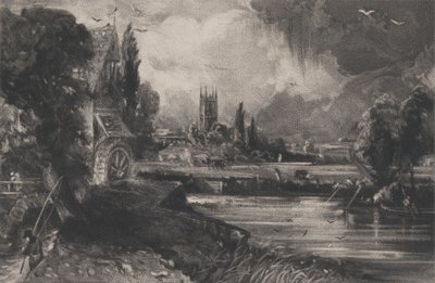 Młyn, 1832. autorstwa David Lucas