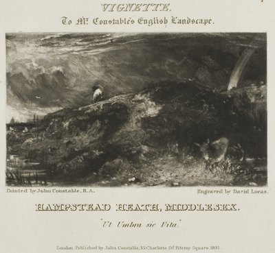 Hampstead Heath, Middlesex autorstwa David Lucas