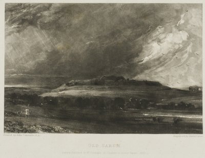 Old Sarum autorstwa David Lucas