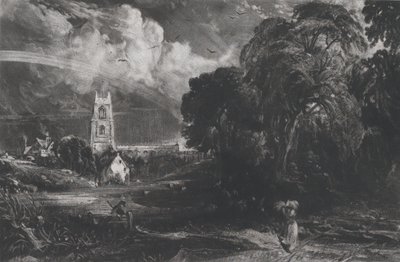 Stoke-by-Nayland, 1830. autorstwa David Lucas