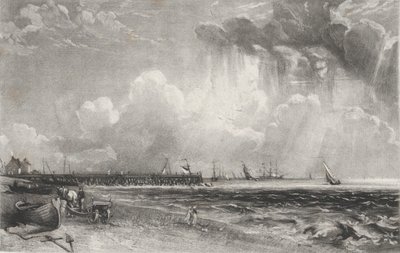 Yarmouth, Norfolk, 1830. autorstwa David Lucas