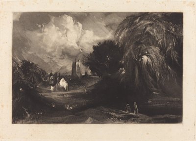 Stoke-by-Nayland autorstwa David Lucas after John Constable