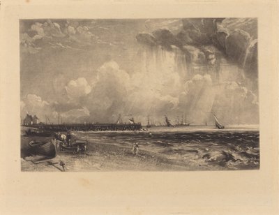 Yarmouth, Norfolk autorstwa David Lucas after John Constable