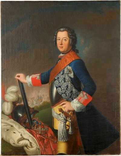 Fryderyk II Pruski, 1743 autorstwa David Matthieu