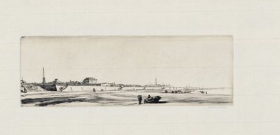 Plaża Ayr autorstwa David Muirhead Bone