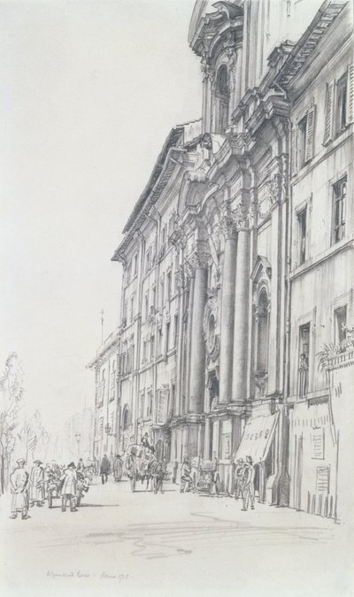 Rzym autorstwa David Muirhead Bone