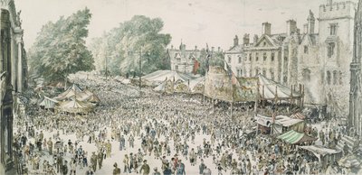 St. Giles Fair, Oxford autorstwa David Muirhead Bone