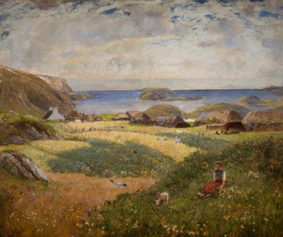Zagrody na Wyspie Lewis autorstwa David Murray