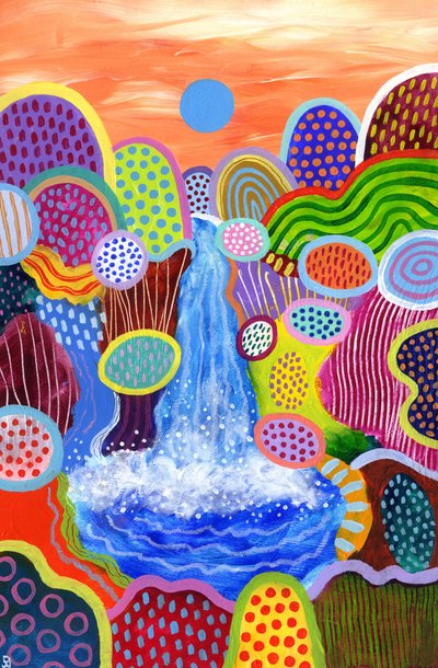 Floating World 15, 2023 r. autorstwa David Newton