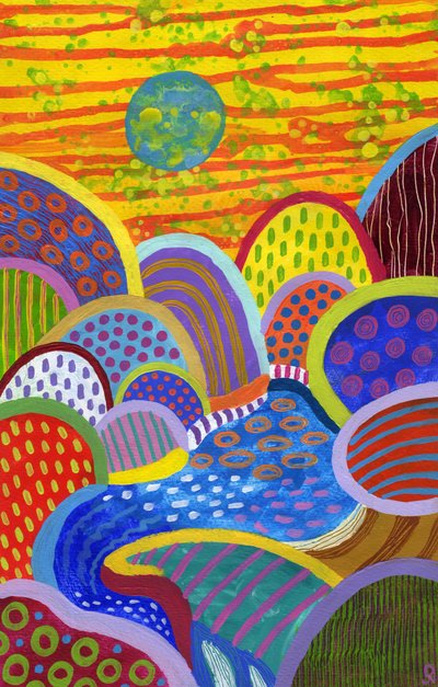 Floating World 18, 2023 r. autorstwa David Newton