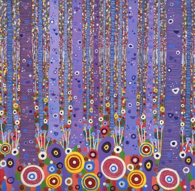 Purple Forest 1, 2012 autorstwa David Newton