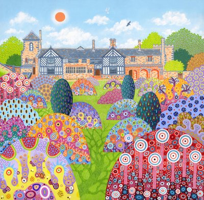 Shibden Hall Sun, 2022 r. autorstwa David Newton