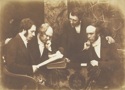 Dumbarton Presbytery, 29 marca 1845. Twórcy: David Octavius Hill, Robert Adamson, Hill & Adamson. autorstwa Hill and Adamson