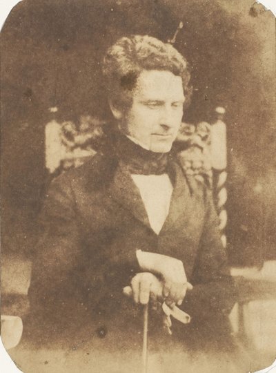 [Człowiek], 1843-47. Twórcy: David Octavius Hill, Robert Adamson, Hill & Adamson. autorstwa Hill and Adamson