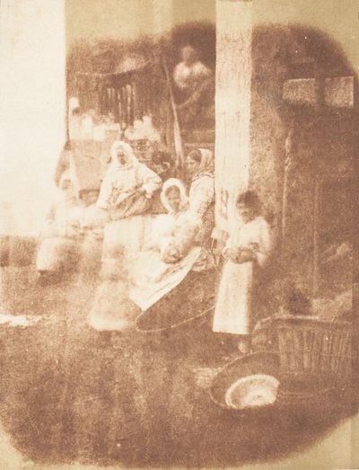 Newhaven Fishwives, 1843-47. Twórcy: David Octavius Hill, Robert Adamson, Hill & Adamson. autorstwa Hill and Adamson