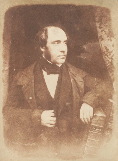 Wielebny George Lewis, Dundee, 1843-47. Twórcy: David Octavius Hill, Robert Adamson, Hill & Adamson. autorstwa Hill and Adamson