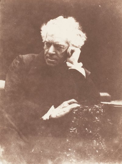 Sir William Allan, 1843-47. Twórcy: David Octavius Hill, Robert Adamson, Hill & Adamson. autorstwa Hill and Adamson