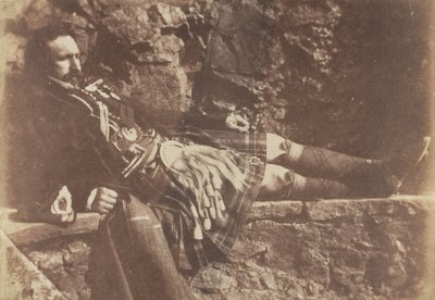 Sobieski Stuart, 1843-47. Twórcy: David Octavius Hill, Robert Adamson, Hill & Adamson. autorstwa Hill and Adamson