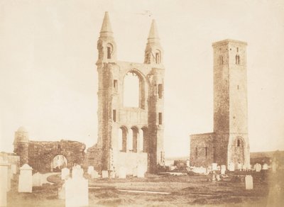 St Andrews, 1843-47. Twórcy: David Octavius Hill, Robert Adamson, Hill & Adamson. autorstwa Hill and Adamson