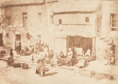 Św. North Street, Fishergate, 1843-47. Twórcy: David Octavius Hill, Robert Adamson, Hill & Adamson. autorstwa Hill and Adamson