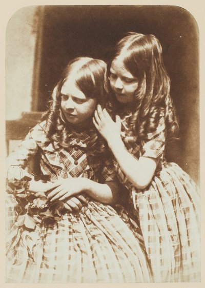 Panny Grierson, c. 1845. Twórcy: David Octavius Hill, Robert Adamson, Hill & Adamson. autorstwa Hill and Adamson