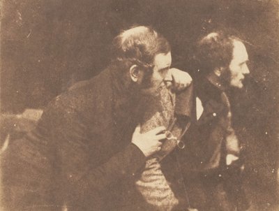 Thomas Duncan i jego brat, 1843-47. Twórcy: David Octavius Hill, Robert Adamson, Hill & Adamson. autorstwa Hill and Adamson