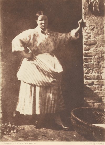 Rybaczka z Newhaven, 1844 r. (zdjęcie) autorstwa David Octavius Hill