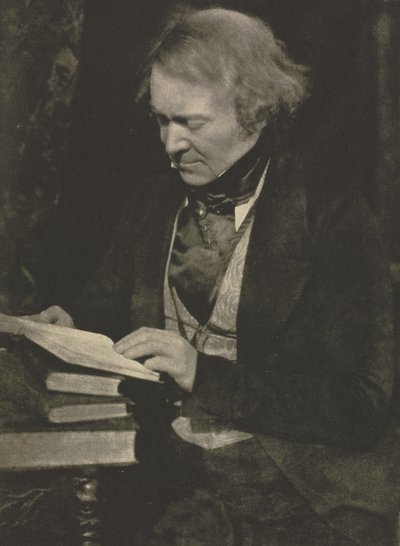 Praca z kamerą: Pan Rintoul, Editor Spectator, 1912. autorstwa David Octavius Hill
