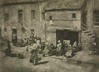 Praca kamery: rybołówstwo w Newhaven autorstwa David Octavius Hill
