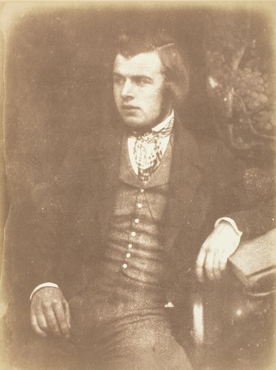 Pan Brodie, RSA, 25 sierpnia 1845, rzeźbiarz, mieszkał przy Cornwell St., 1845. autorstwa David Octavius Hill