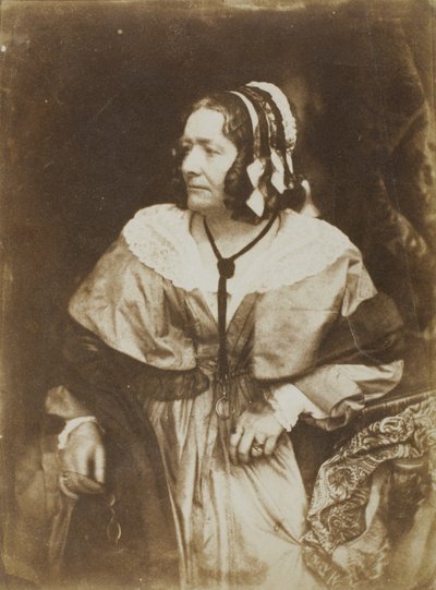 Pani Anna Brownell Jameson, 1844 autorstwa David Octavius Hill