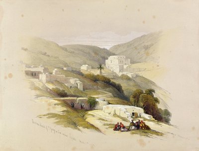 Луд дахь Гэгээн Жоржийн Христийн сүм (Эртний Лидда) 1839 оны 3-р сарын 29, "Ариун газар" номын II ботиос; Луис Хаге (1806-85) Лондонд хэвлүүлсэн, 1842 поли autorstwa David Roberts