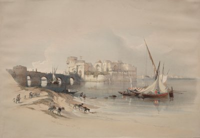 Cytadela Sydonu autorstwa David Roberts