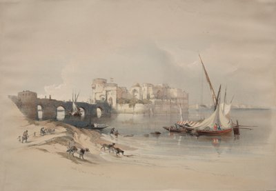 Cytadela Sydonu, 1839. autorstwa David Roberts