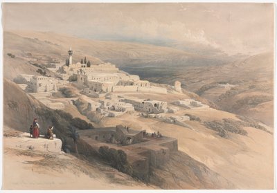 Klasztor Terra-Santa, Nazaret, 1839. autorstwa David Roberts