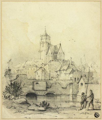 Dole, Francja autorstwa David Roberts