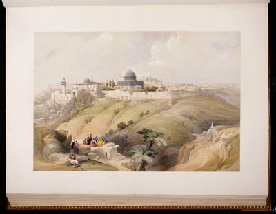 Jerozolima, 9 kwietnia 1839, grawerowana przez Louisa Haghe, 1843 autorstwa David Roberts