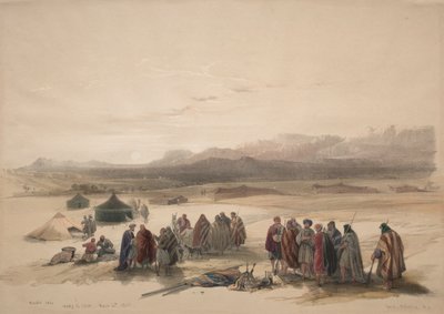 Mont Ser Wadi El Shar autorstwa David Roberts