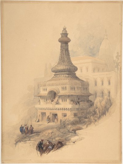 Scena orientalna autorstwa David Roberts