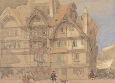 Saint-Lo autorstwa David Roberts