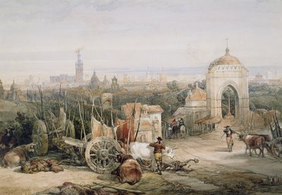 Sewilla z Cruz del Campo autorstwa David Roberts