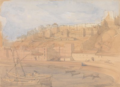 Alcazaba widziana z Mole w Maladze autorstwa David Roberts