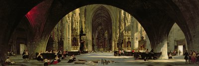 Katedra św. Szczepana w Wiedniu autorstwa David Roberts